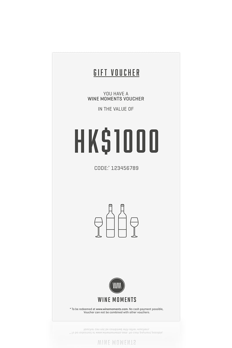HK$1000 禮券