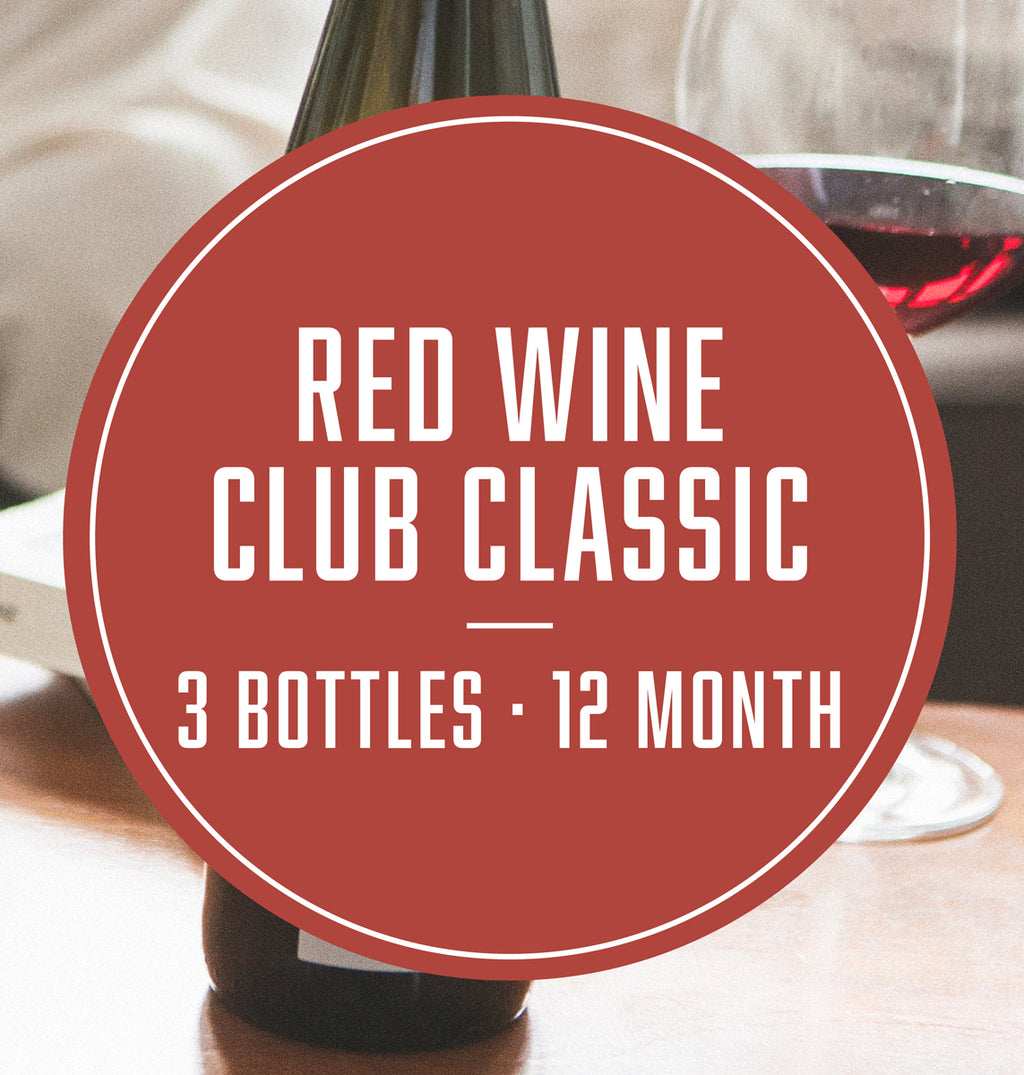 Red Wine Lover - 12 Months (3 Bottles Classic)