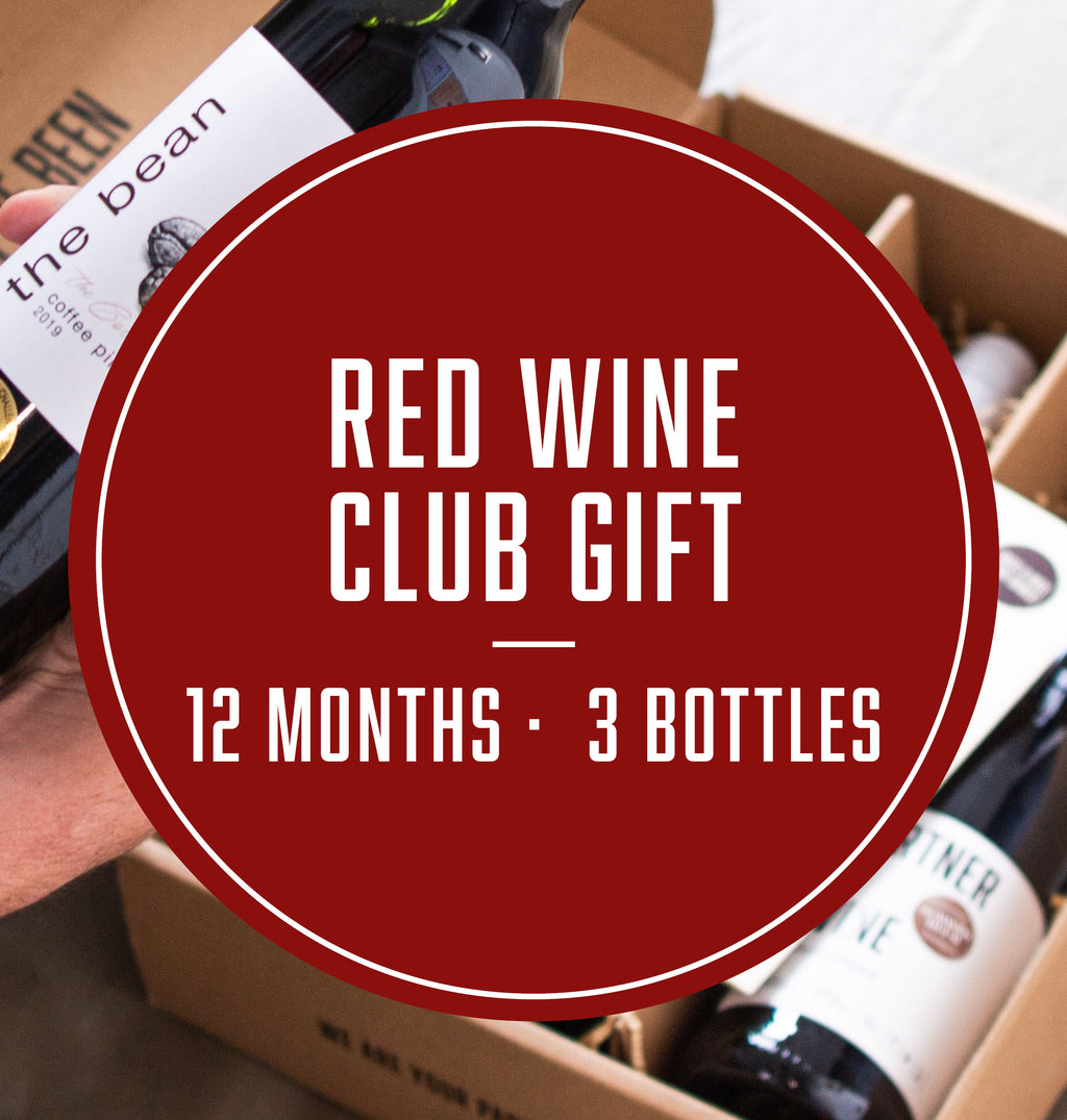 Red Wine Lover - 12 Months (3 Bottles Gift)